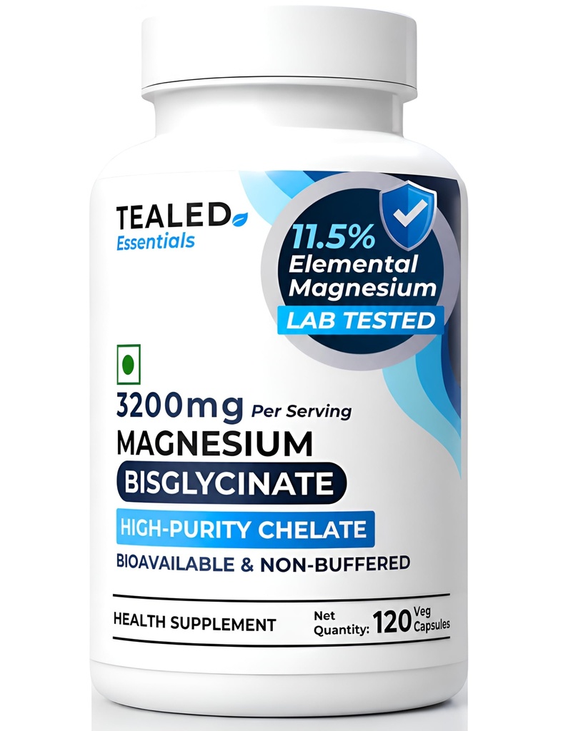 Magnesium Bisglycinate 3200mg | Non-Buffered | Chelated