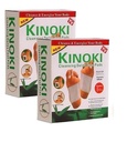 Foot patch Herbal And Gentle Ingredient Detox Foot Pads (20 Pieces-10 Pair), Natural Ingredients for Sleep Aid, Pain Relief, Toxin Removal with Bamboo Vinegar and Acupoint Micro-Massage Technology (Kinoki Foot Patches, Pack Of 2)