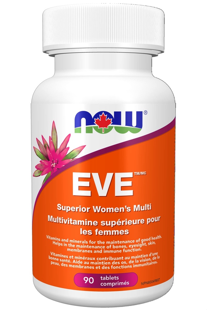 Now Foods Eve Superior Women'S Multi 2/Day 90Tab