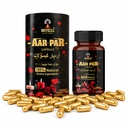 Shivveda AarPar 100% Herbal Natural Energy Booster | Natural Stamina | Strength & Endurance Booster | Energy Support | Performance Enhancer for Men – 20 Capsules
