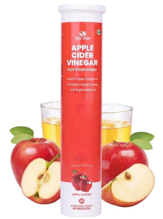 Apple Cider Vinegar Tablets – Premium ACV Supplement with Natural Apple Cider Vinegar Extract, Easy-to-Swallow Daily Wellness Support Tablets for Fitness, Digestion & Healthy Lifestyle