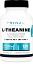 Primal L-Theanine Capsules (120 Servings, 200mg Per Serving) - Non-GMO, Gluten Free