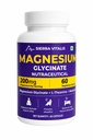 Magnesium Glycinate 200 mg with L-Theanine and Melatonin, Sleep Support Supplement