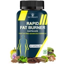 Nutriley Fat Burner Capsule, Weight Loss Supplement With Garcinia Cambogia, Green Tea | For Women & Men (60 Capsules)