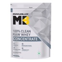 MuscleBlaze 100% Clean Raw Whey Protein Concentrate, 2kg (4.4lbs)