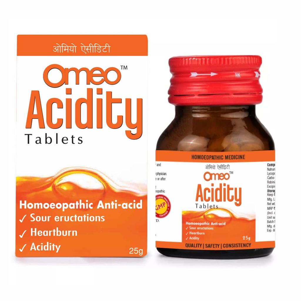 Bjain Omeo Acidity Tablets - 25gm