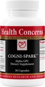 Health Concerns Cogni- Spark - Brain Support for Memory, Focus, and Mental Clarity - Alpha- GPC Coline Supplement for Cognition, Nerve Function & Longevity - Cognitive Health Formula - 30 kapszula