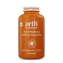 Arth Premium Kesar Saffron Beauty Gummies | Skin Glow, Radiance & Mood Support | Beauty & Wellness Supplement | 30 Veg Gummies