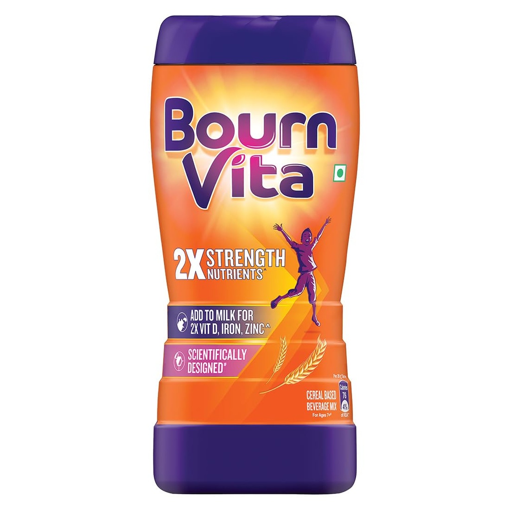 Bournvita Chocolate Nutrition Drink Jar, 500 g