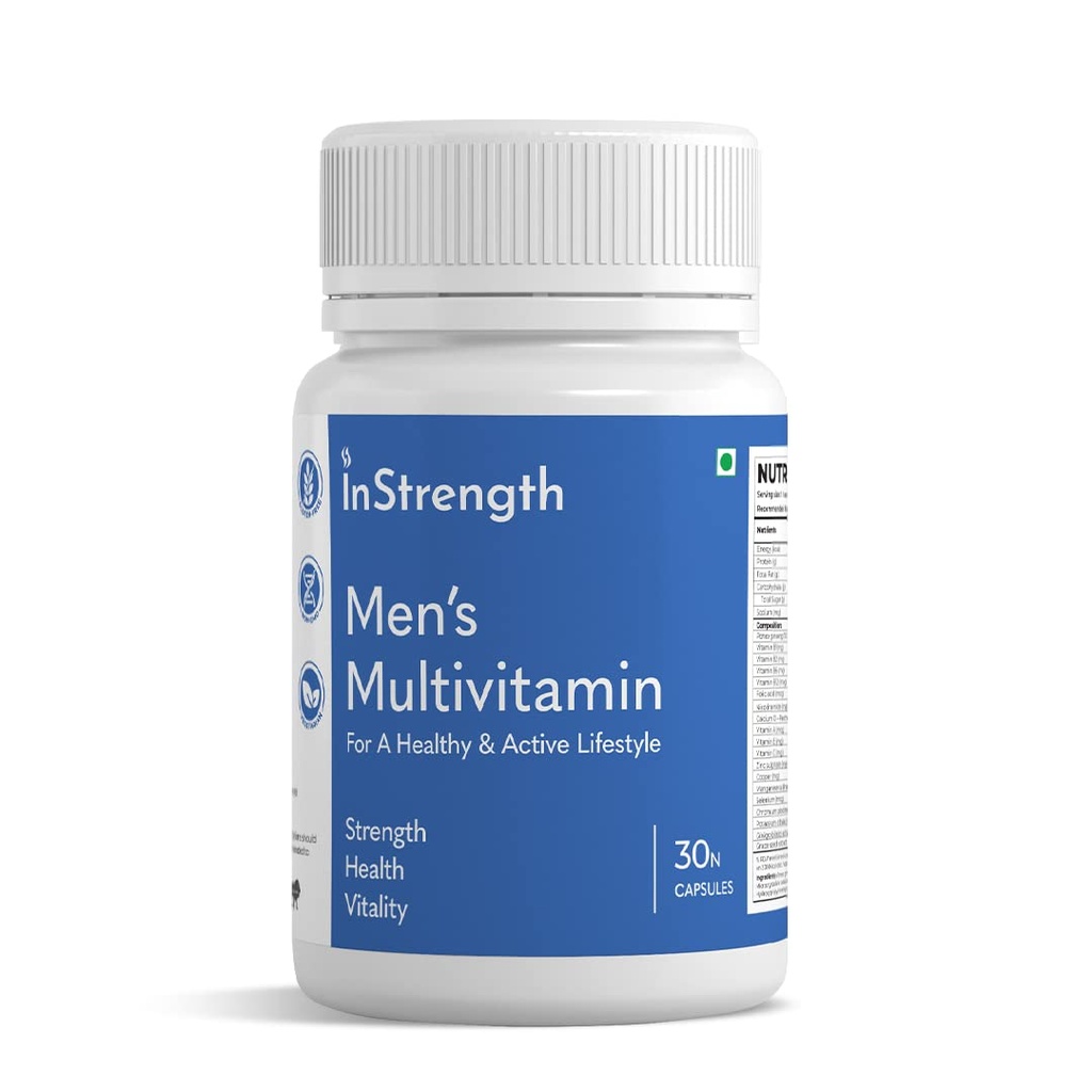 Men's Multivitamins - Support Strong Muscles, Immunity, Energy, Boost Vitality, Immune System, Stamina - 10% Offer
