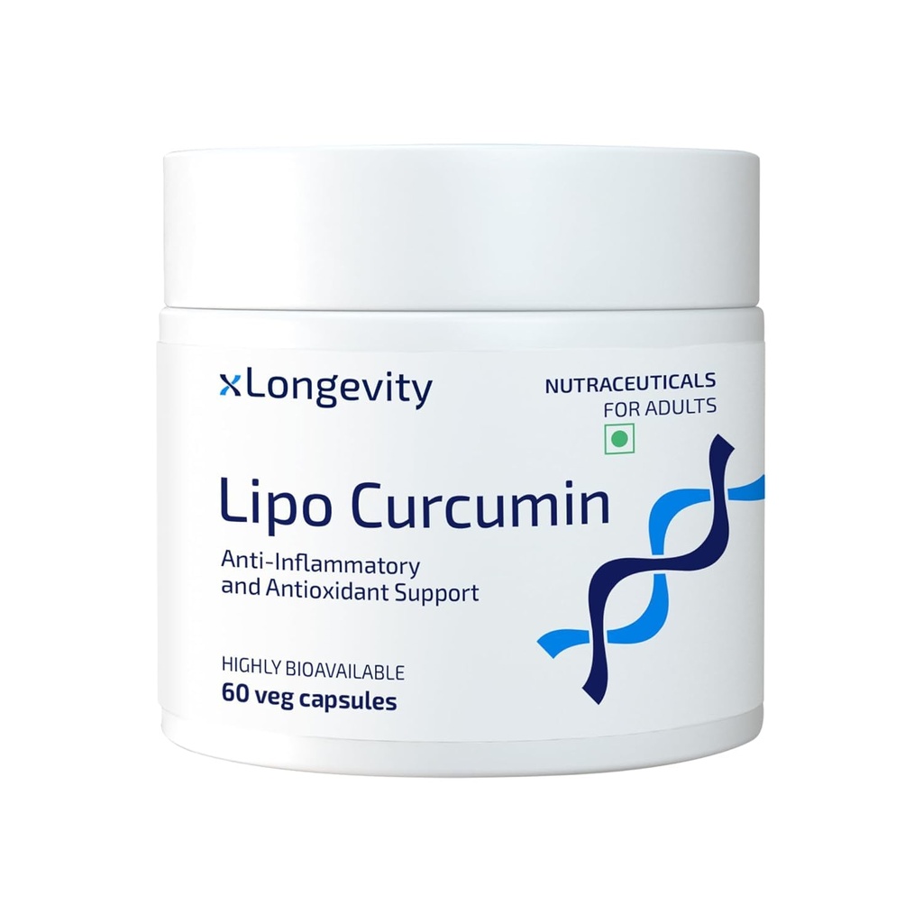 Lipo Curcumin 600mg Nutrition Tablets | All Vegan, 8X Better Bioavailability, Absorption Liposomal Formula | 95% Curcuminoids, Turmeric root extract | Joint Comfort, Immunity & Antioxidant Support | 60 Veg Capsules - Men and women