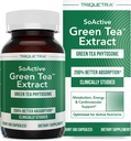 SoActive Green TeaTM Extract - Clinically Studed Green Tea Phytosome - Tot 200% Betere absorptie en biologische beschikbaarheid - Klinisch gevalideerde dosis - Ondersteunt Metabolisme en gewichtsbeheer - 60 capsules