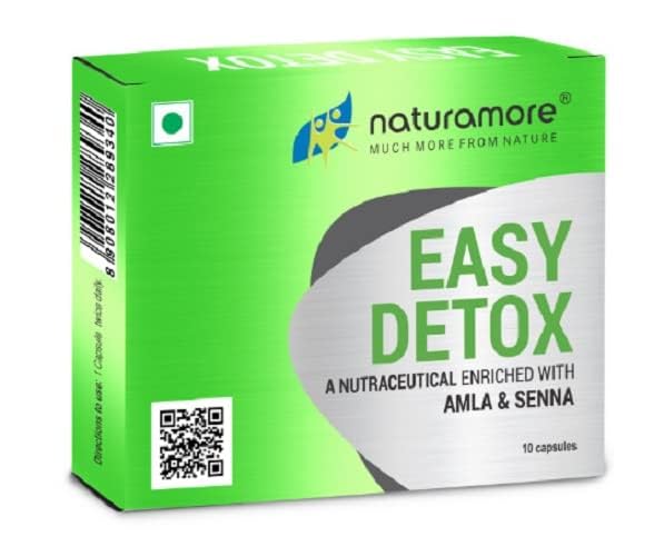 Netsurf Naturamore Easy Detox Amla & Senna For Digestive Health 30 Capsules