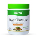 OZiva Bioactive Plant Protein Powder, 5.5g BCAA, Malabar Vanilla, 500g