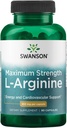 Swanson Amino Acid Super-Strength L-Arginin 850 Milligramme 90 Kapseln