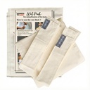 JK ENTERPRISE Wet Pack | Satvic Lifestyle | Cotton Patti | Body Detox | Place on Head, Neck, Abdomen | Pain relief | Cloth bag & Manual Included | Pack of 1