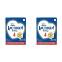 Lactogen Nestle Pro 4, Follow-Up Formula With Iron, Whey Protein And Vitamins Powder, Infant, After 18 Months Up To 24 Months, Bag-In-Box Pack, 800g (Pack of 2)