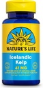 자연의 생활 아이슬란드 Kelp 41 mg - 아이슬란드 해수에서 바다 Kelp Iodine 보충 - 225mcg 자연적인 Iodine를 가진 여자와 남자를 위한 갑상선 지원 - 60 일 보증, 250의 서빙, 250의 정제
