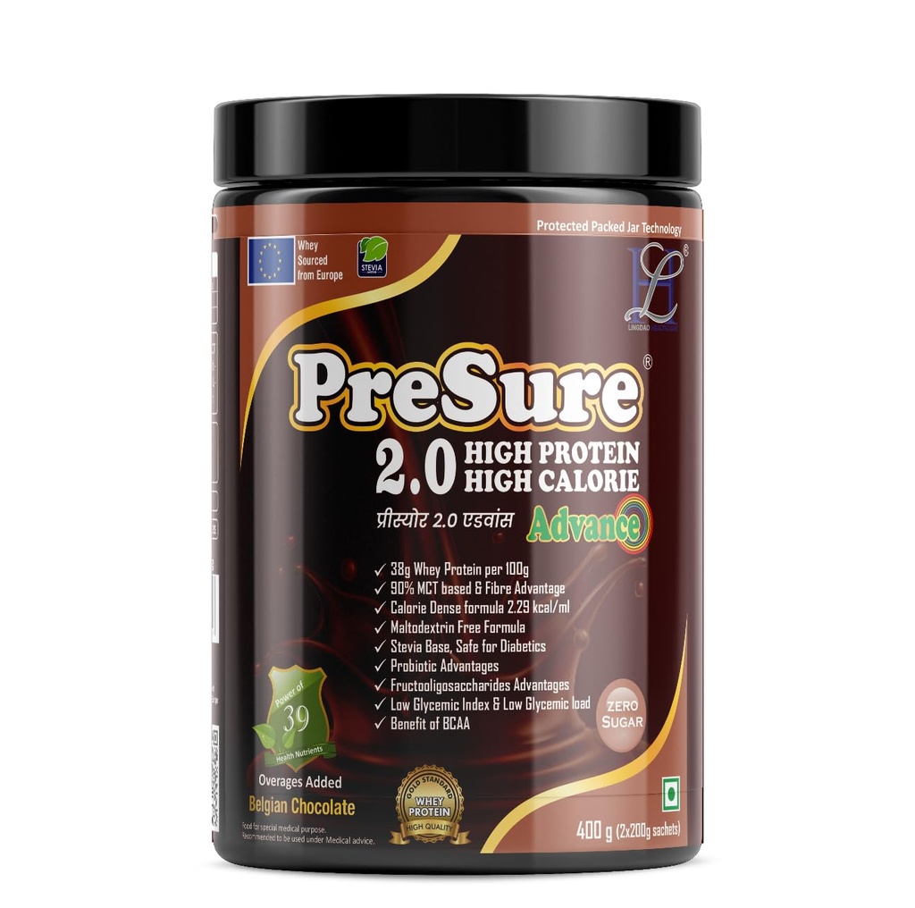 Whey Protein Powder Belgian Chocolate Flavor For Men And_Women__(400 gm)