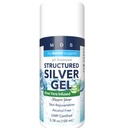 Colloidal Silver Gel, Burn and Wound Care with Aloe Vera - 30ppm pH Balanced Formula Helps Soothe Burns, Sores & Eczema - Structured Silver - Made in USA (3.38 oz)