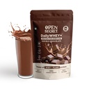 OPEN SECRET Whey Protein Powder | 24g Protein Per Serving | Pre Workout, Big Muscle Protein, Muscle Gainer, No Preservatives, No Artificial Flavour, Double Chocolate (980g)