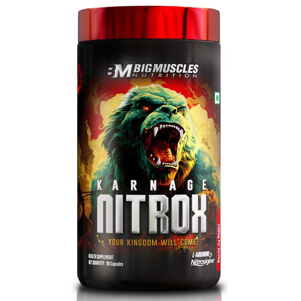 Bigmuscles Nutrition Karnage Nitrox (90 Capsules)