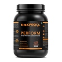 NAKPRO NUTRITION Perform Whey Protein Concentrate | 1kg Chocolate, Jar | 24g Protein, Trustified Certified
