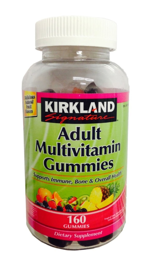 Kirkland Signature Invalid Data Kirkland Signature Adult Multivitamin Gummies, 160 Gummies