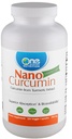 One Planet Nutrition Nano Curcumin 500 mg Veggie Capsules (120 Servings), Nano for High Absorption, Supports Immune Health, Non-GMO, Vegan, Gluten-Free
