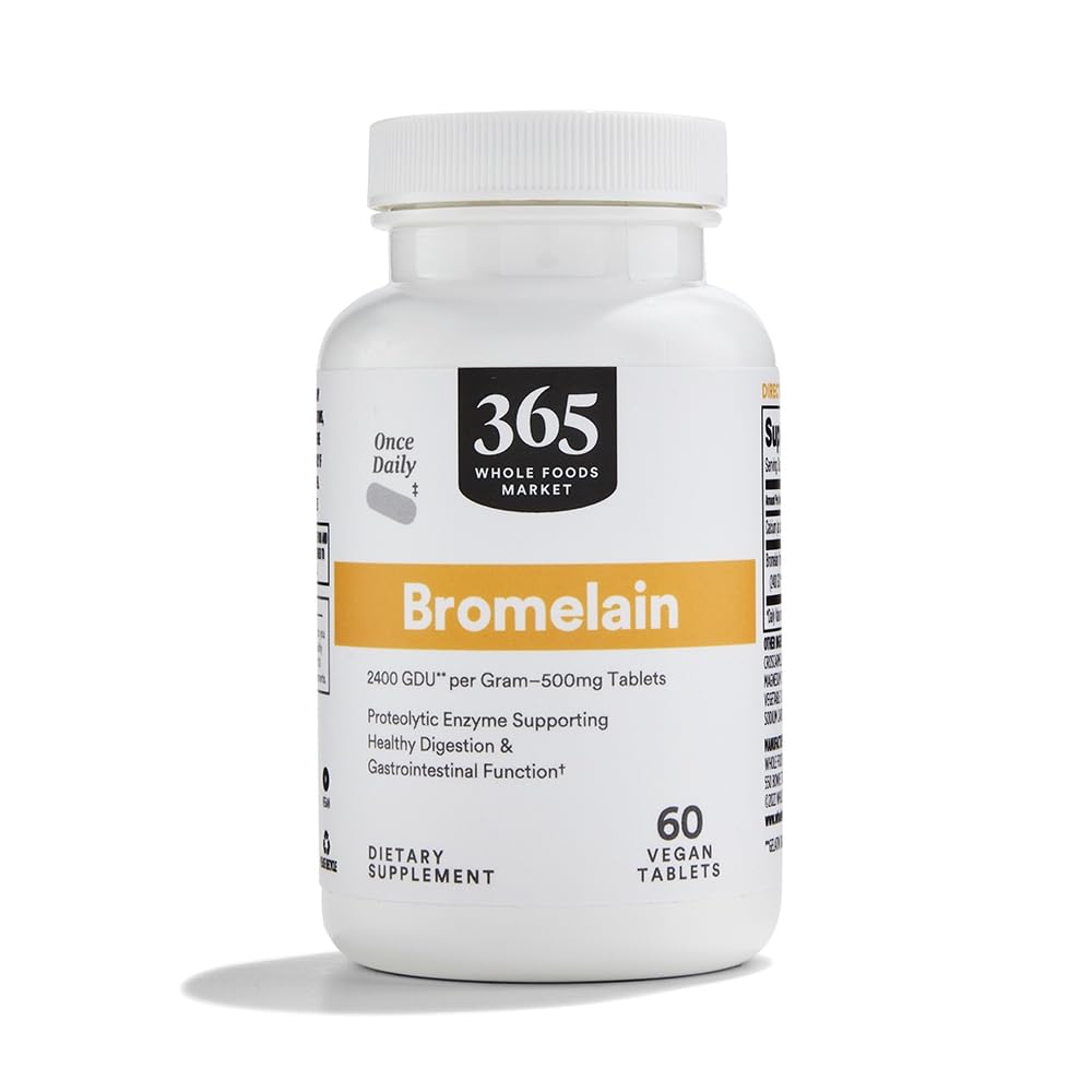 Whole Foods Market, Bromelain, 60 CT