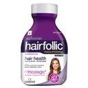 Wellwoman Hairfollic Hair Nutritional Supplement for Women (2 Months Pack) | 25 Bio-Nutrients with Biotin, Selenium, Zinc, Marine Collagen & Tricologic Complex | Daily Multivitamin & Nutritional Supplement | Gluten Free | 60 Tablets | 1,045mg Per Tablet