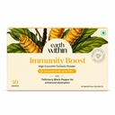 Immunity Boost Turmeric Curcumin Drink Mix with Tellicherry Black Pepper, 30 Sachets | Up to 7.5% Natural Curcumin | Anti Inflammatory Supplement for Daily Immunity & Joint Support | No Preservatives