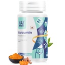 4UWell Curcumin Tablets 500mg with Turmeric Extract | Anti Inflammatory & Antioxidant Supplement | Supports Joint Health, Immunity & Weight Management | Men & Women Wellness | 60 Softgels