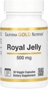 California Gold Nutrition Royal Jelly, 500 мг, 30 капсул Veggie