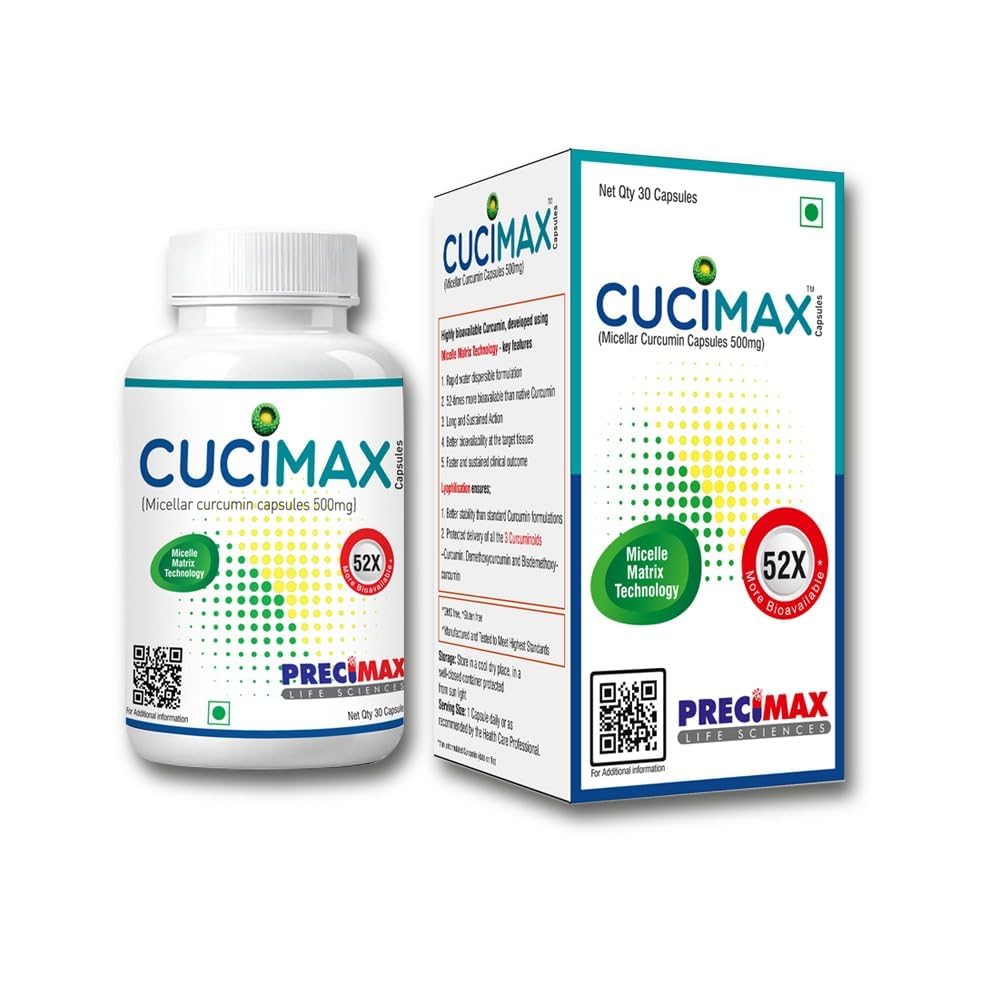 Curcumin Capsules 500mg with 95% Curcuminoids & Piperine - Natural Joint Health & Immunity Support - Anti Inflammatory Supplement with Enhanced Absorption - 60 Veg Capsules x 2 pack
