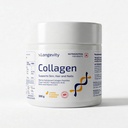 Marine Collagen Powder 12000 mg, Lemon Flavored 300g Supplement for Women & Men | Hydrolyzed, Peptides, Biotin, Vit C&E, Hyaluronic Acid | Skin, Hair, Nails, Joints & Bones Health