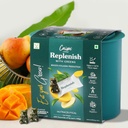 Replenish with Greens | Collagen Supplement for Skin, Hair & Joints | Caim by årelang | Vegan, Plant-Based, Sugar-Free | Made with 100% Apple Juice Concentrate| 60 Gummies | 180g