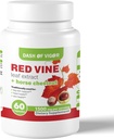 Vigor Red Vine Leaf Ekstraktı (Vitis Vinifera) və Böyük Britaniya çıxış, Yusif Skin üçün Red Vine özü, Leg Veins, Circulation, və Heart, 1500 mg, 60 Kapsüls