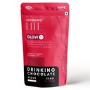 Cocosutra GLOW Sugar Free Drinking Chocolate Mix, Trial Pack | Keto Friendly Chocolate Drink | Supports Skin Elasticity & Renewal | 200g