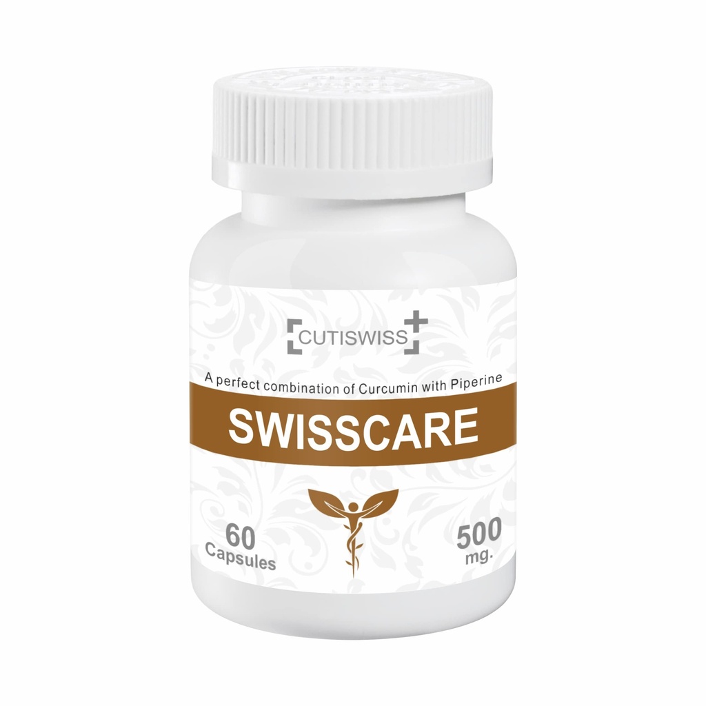 Curcumin & Piperin Capsules | For Men Women | 60 Capsules