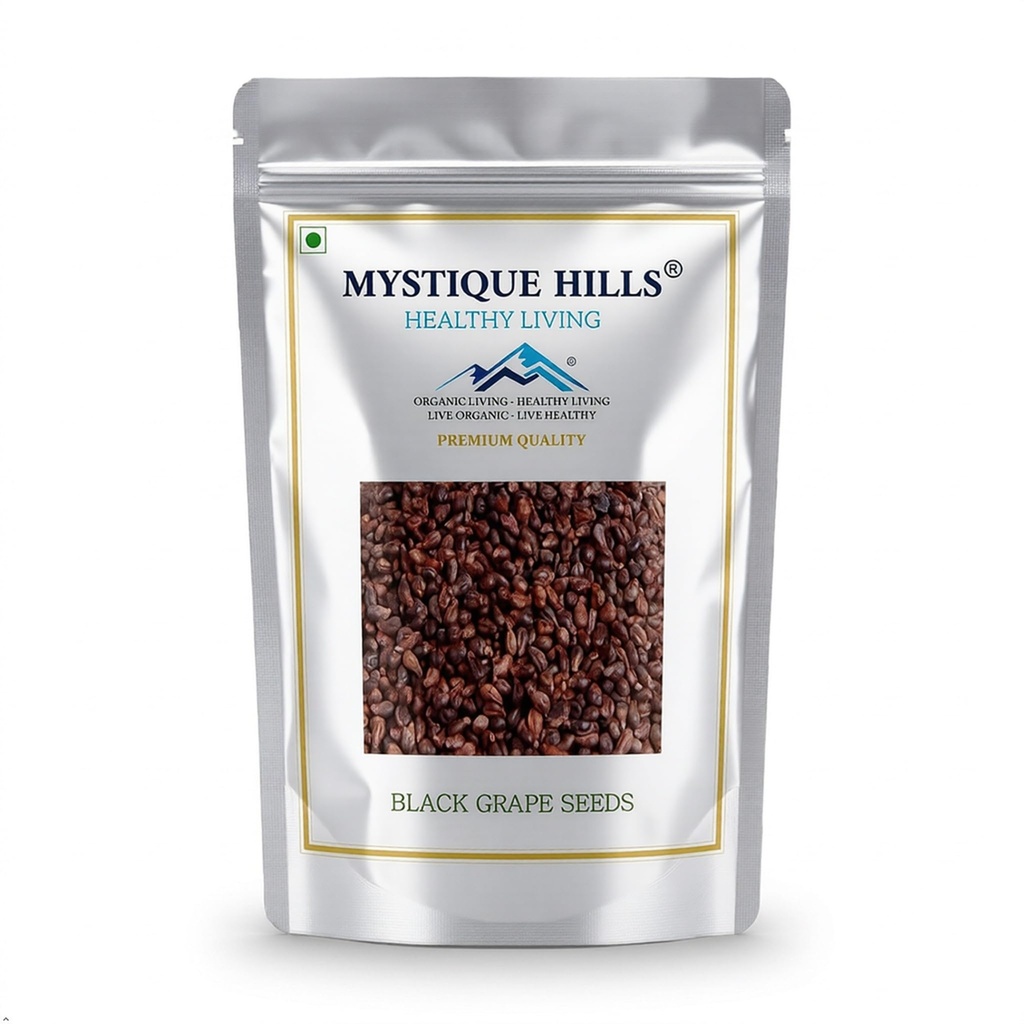 Mystique Hills Organic Black Grape Seeds (100 g)