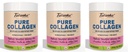 Marine Collagen, Pure Supplement Powder For Men Women | Zero Fillers No FIshy Burps | Supports Skin,Hairs,Nails & Joints Health | Non vegeterian -200g (Unflavoured) Pack of - 3