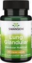 Swanson Raw Lung Glandular 250 Milligrams 60 Capsules