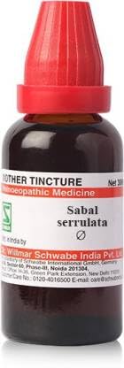Dr.Willmar Schwabe India Sabal Serrulata Mother Tincture (4 x 30)