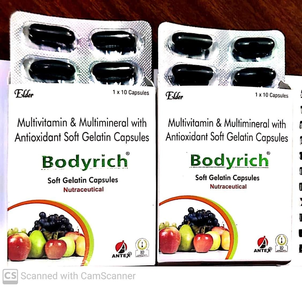 Antex Pharma Bodyrich Soft Gelatin Caplsules