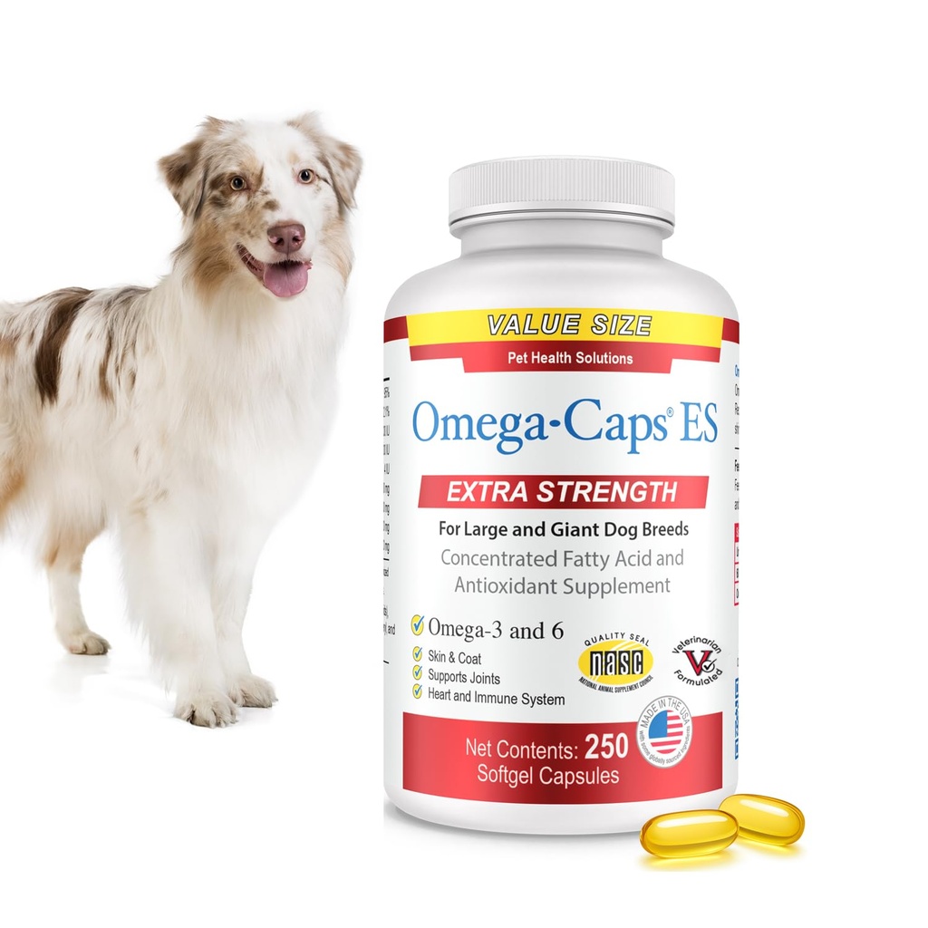 Omega-Caps ES for Large & Giant Dogs (250 Caps)