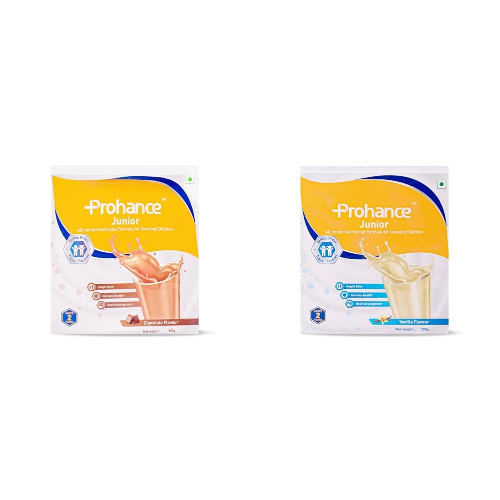 Prohance Junior - 200 gm flavour combo Vanilla and Chocolate
