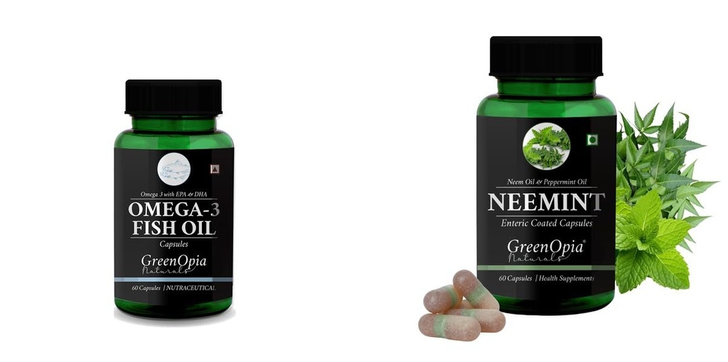 Fish Oil Neemint Wellness Daily Vitality |60 CAPSULES