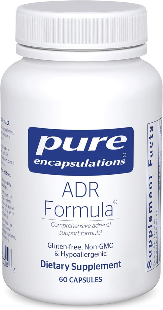 Pure Capsulations ADR Formula 124; Supplement for Immune and Adrenal Gland Function Support *