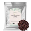 Starwest Botanicals Organic Hawthorn Berries Whole - Dried Loose Leaf Herb for Tea, Jam, & Herbal Extracts, Natural Digestion Support, Certified Kosher, Non-GMO - Bulk 1 lb Bag